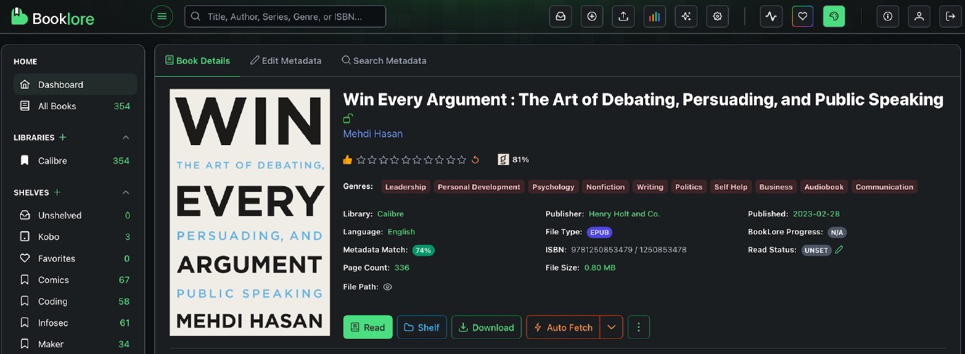 Taking Ebooks to the Next Level with Booklore