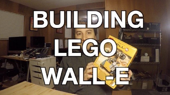 Building Lego WALL-E